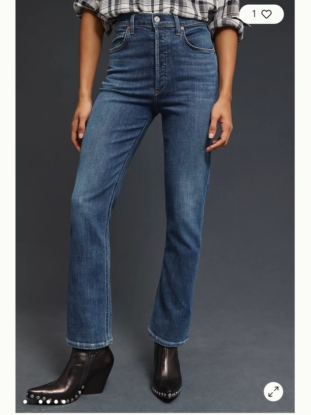 Citizens of Humanity Jolene jeans Straight Leg Women's Jeans - Blue like new